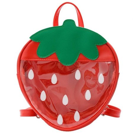 Kawaii Strawberry Jelly Bag