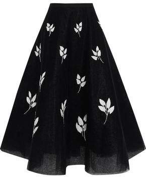 Elson Embellished Tulle Midi Skirt