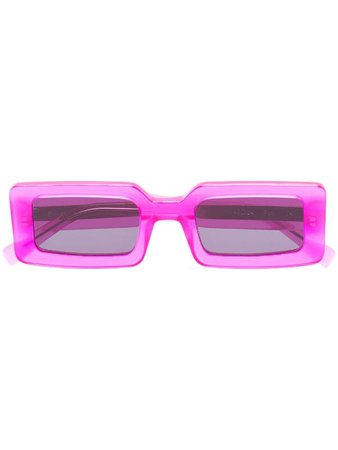 Pink Chimi Rectangle-frame Sunglasses | Farfetch.com