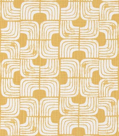 yellow white pattern fabric