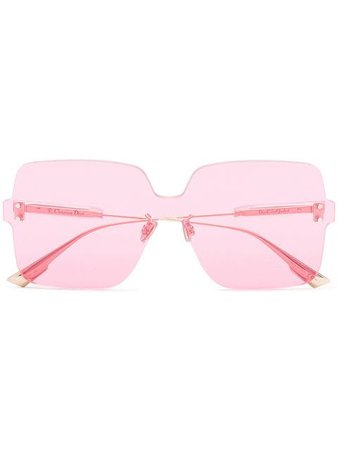 Dior Eyewear Pink Square Sunglasses 62 $344 - Buy SS19 Online - Fast Global Delivery, Price