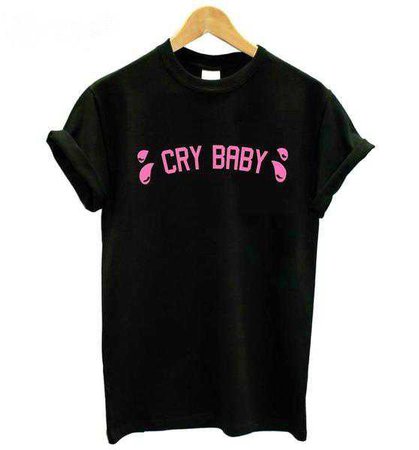 Cry Baby Tee DDLG Little Space CGL T-Shirt Top by Kawaii Babe