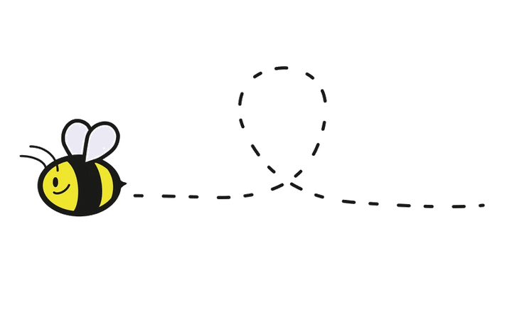 Transparent Bee Clipart