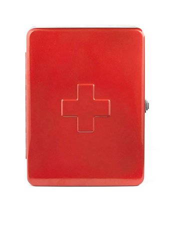 Kikkerland First Aid Cabinet, White: Amazon.ca: Home & Kitchen