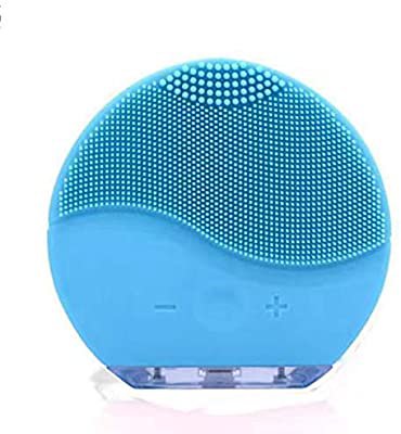 Amazon.com: Facial Cleaning Brush，Lxh Waterproof & Silicon Facial Cleaner， Electric Masager Cleansing System for Deep Cleansing Skin Care， Face Massage Brush and USB Charging Cables (Blue): Beauty