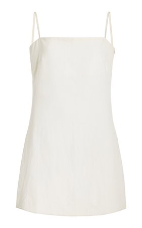 Anzu Linen-Blend Mini Dress By St. Agni | Moda Operandi