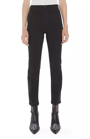MOTHER The Tomcat High Waist Ankle Straight Leg Jeans | Nordstrom