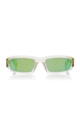 Les Altù Square-Frame Acetate Sunglasses By Jacquemus | Moda Operandi