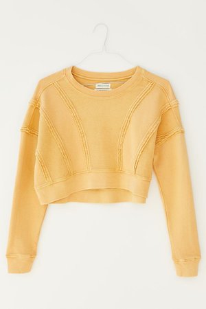 UO Trifle Seamed Pullover Sweatshirt | Urban Outfitters
