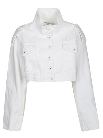 Off-white Cropped Jacket