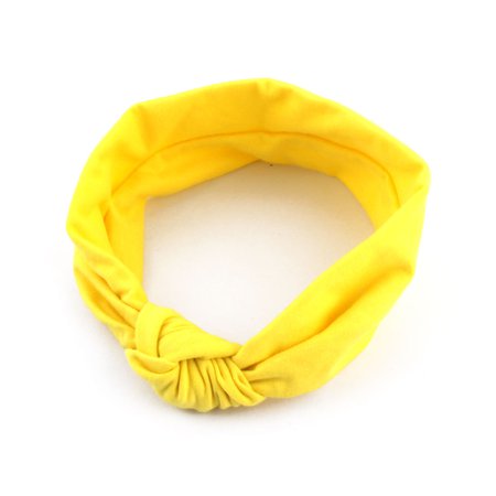yellow hairband