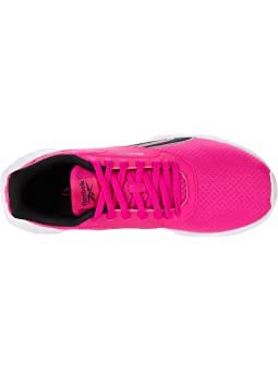 pink and black sneakers