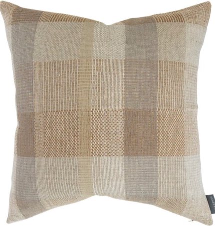 plaid throw pillow - McGee and co