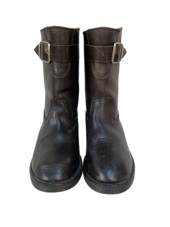 1950s vintage black boots