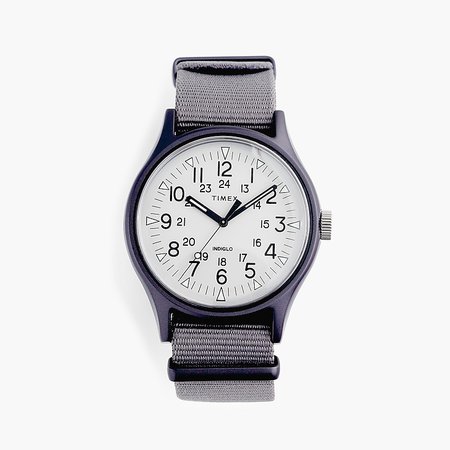 J.Crew: Timex® Watch With Nylon Strap For Men