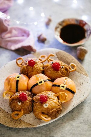 Christmas Party Food : Christmas Temari Sushi | Chopstick Chronicles