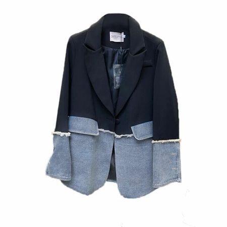 Blazer Denim Clothing | Denim Blazer Jacket | Denim Blazer Womens | Denim Blazer Suit - Blazers - Aliexpress