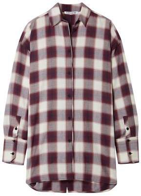 Clive Oversized Checked Cotton Shirt