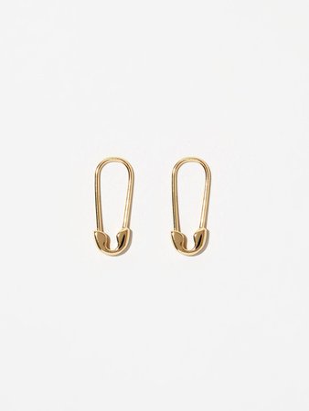Safety Pin Earrings - Sia | Ana Luisa Jewelry