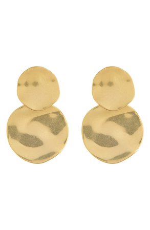 Madewell Organic Shaped Disc Drop Earrings | Nordstromrack