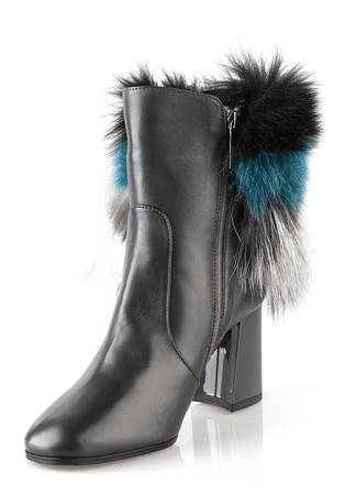 6470 Marino Fabiani Bootie / Gray | Italian Designer Shoes | Rina's Store