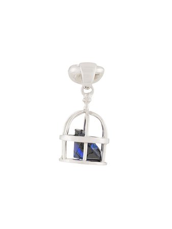E.M. Caged Crystal Earring - Farfetch