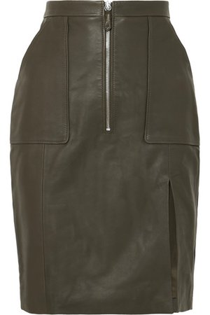 Altuzarra | Pollard leather skirt | NET-A-PORTER.COM