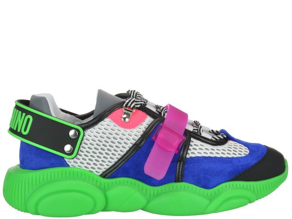 Moschino Teddy Fluo Sneakers