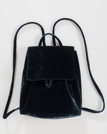 Mini Backpack - Indigo Velvet