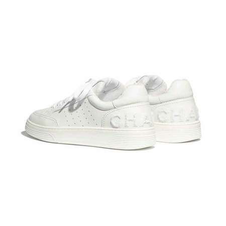 CHANEL White Sneakers