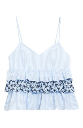 English Factory Tiered Ruffle Camisole | Nordstrom