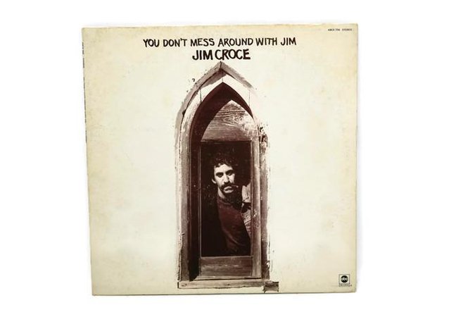 JIM CROCE - Vintage Record Vinyl Album - YOU DON'T MESS AROUND WITH JI – The Vintedge Co.