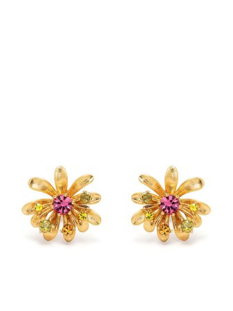 Kate Spade Embellished Floral Stud Earrings - Farfetch