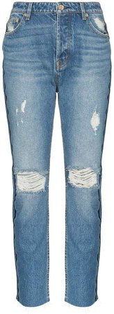 1993 distressed straight-leg jeans