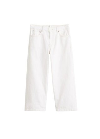 MANGO Culotte relaxed jeans
