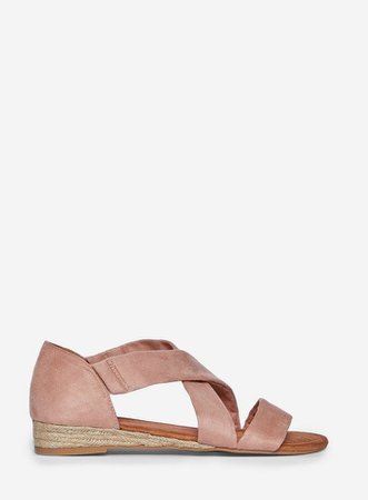 Pink 'Ream' Mini Wedge Sandals | Dorothy Perkins