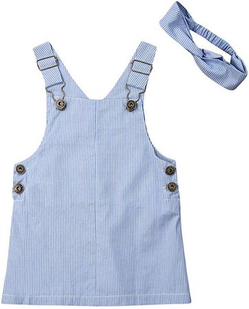 Amazon.com: Christmas Toddler Baby Girl Boy Buffalo Plaid Romper Jumpsuit/Suspender Dress Skirt Overalls Clothes Outfit (Striped Overall Dress, 2-3t): Clothing