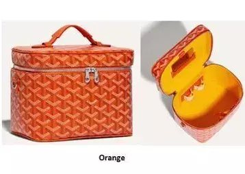 orange goyard vanity - Google Search
