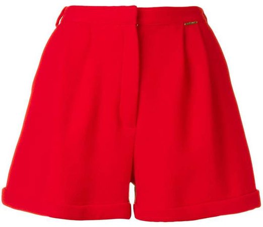 Styland high-waisted pleated shorts