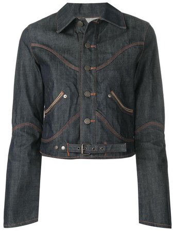 Jean Paul Gaultier Pre-Owned denim jacket $586 - Shop VINTAGE Online - Fast Delivery, Price