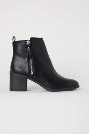 Ankle boots - Black