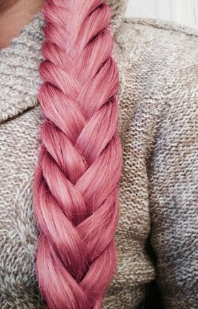 Pink Hair- Braid