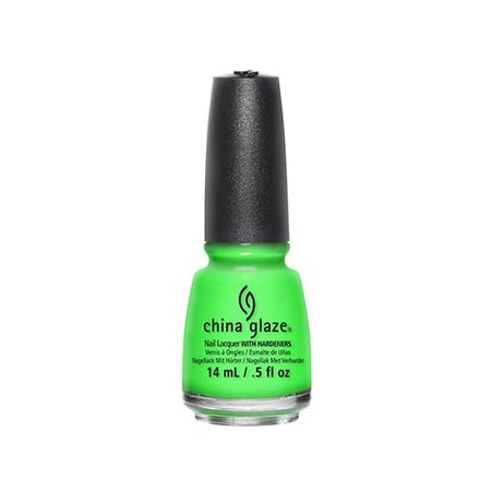 green neon nail polish - Google Search