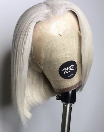 platinum blonde lace wig