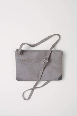 Small Shoulder Bag - Gray