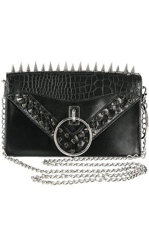 *clipped by @luci-her* Gothic Spikes Purse by Restyle – The Dark Side of Fashion