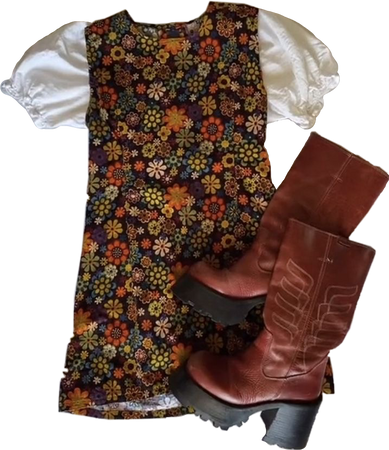 🚬 Adorable 70s Western Outfit 🤎♥️