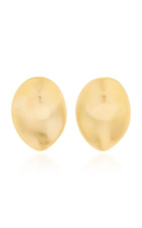 24k Gold-Plated Clip-On Earrings By Ben-Amun | Moda Operandi