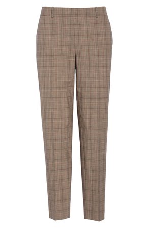 BOSS Tinufa Glen Check Stretch Trousers (Nordstrom Exclusive) | Nordstrom
