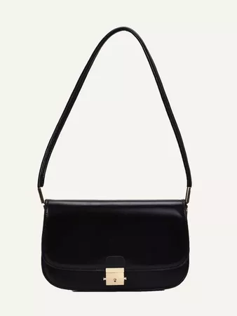 Minimalist Flap Shoulder Bag | SHEIN UK